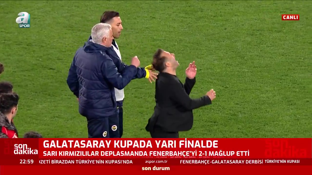 加拉塔萨雷主帅谈与穆里尼奥肢体冲突：不愿多谈，我认为并不恰当